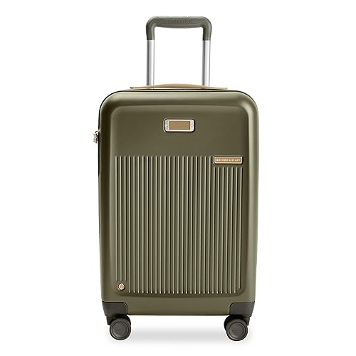 Briggs & Riley Sympatico Hardside Luggage, Olive, 22" Essential Carry-On - 22" Essential Carry-On - Olive