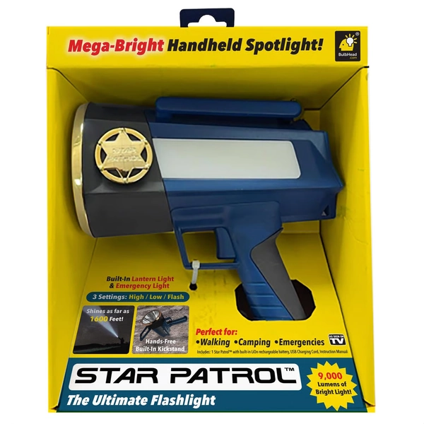 Star Patrol As Seen On TV Flashlight 1 pk