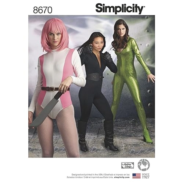Simplicity Patterns COSTUMES, U5 (16-18-20-22-24)