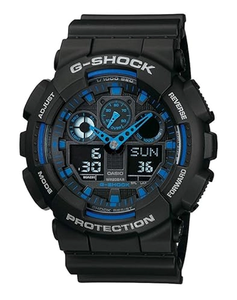 Casio G-SHOCK Homme Analogique-Digital Quartz Montre avec Bracelet en Résine