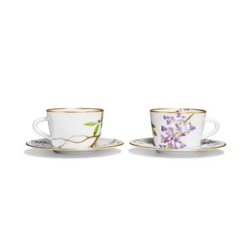 Tiffany's Wisteria Teacup and Saucer set