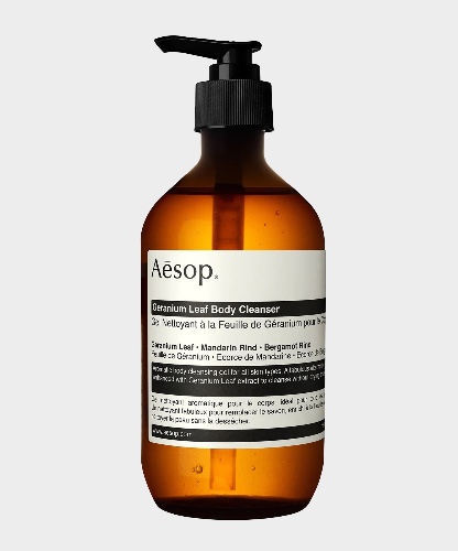 Aesop Geranium Leaf Body Cleanser 500ml | O/S / BLACK / B500BT11RF-BK01