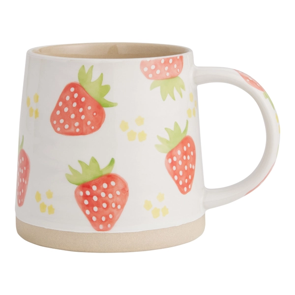 Summer Produce Hand Painted Ceramic Mug