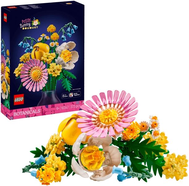 LEGO® Botanicals 10347 Pieni aurinkoinen kukkakimppu