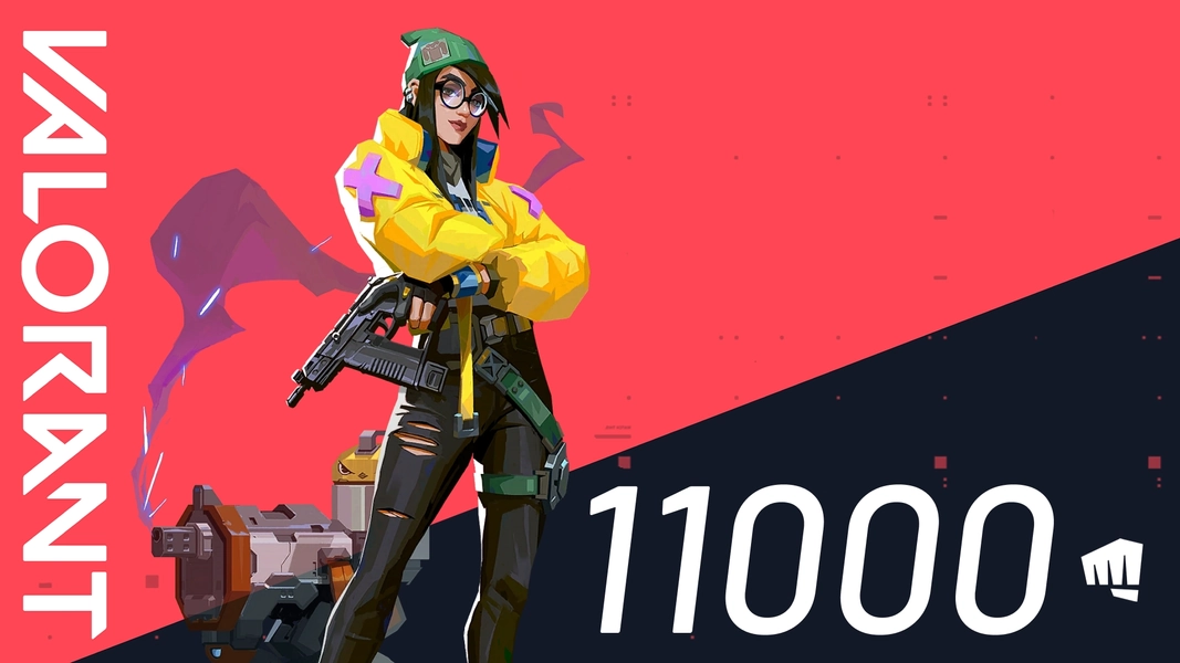Acheter Valorant 100 EUR - 11000 Valorant Points