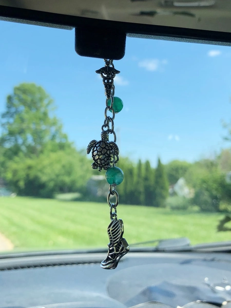 Greek God Hermes Rearview Mirror Accessory, Messenger God, Mercury, Greek Mythology