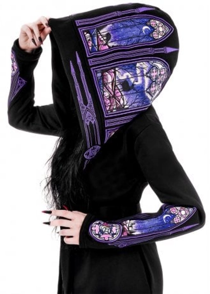 Restyle Northern Lights Embroidery Oversized Hoodie