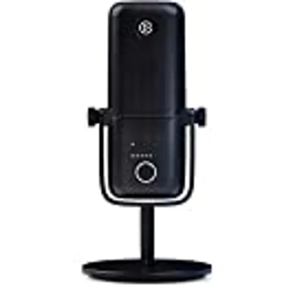 Elgato Wave:3 - Professionelles USB-Kondensatormikrofon für Streaming, Podcasts, Gaming und Homeoffice, gratis Mixing-Software, Soundeffekt-Plugins, Anti-Verzerrung, Plug & Play, für Mac/PC