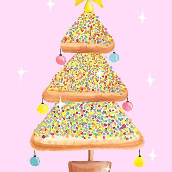 Fairy Christmas | Fairy Bread | Pink | Classic T-Shirt