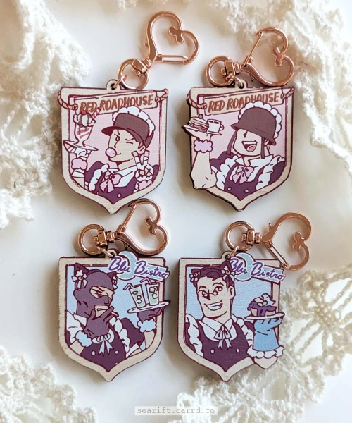 TF2 Maids / Wood Charm