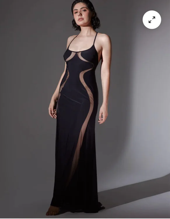 Thistle & Spire Psyche Slip - Black 