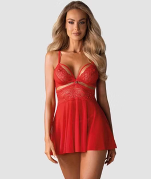 Cute red nightgown