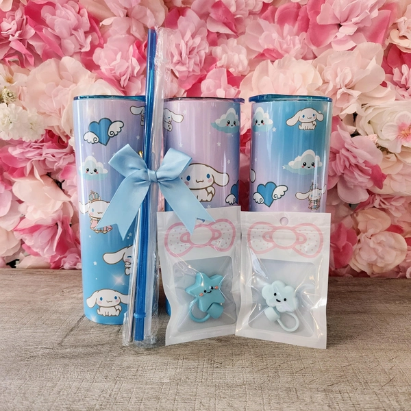 Cinnamoroll Tumbler | 20oz Kawaii Cup W/ Lid & Straw