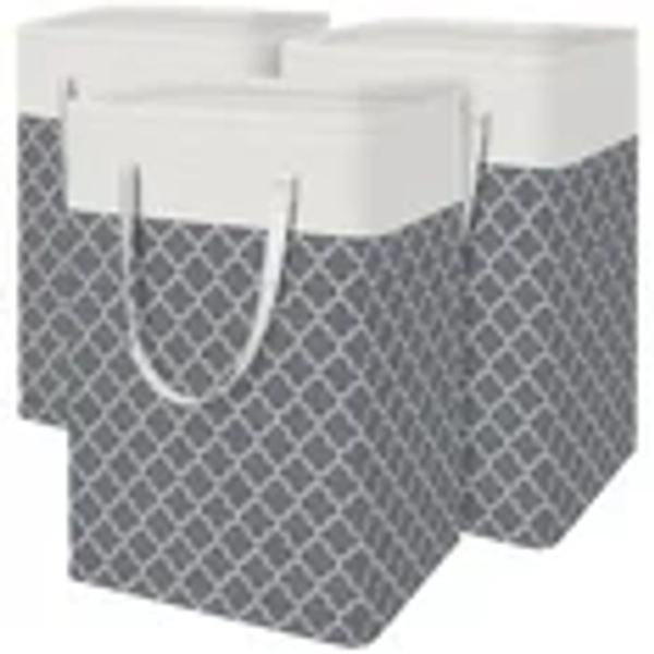 3 Pack Laundry Baskets Set