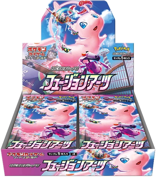 Pokemon Cards - Fusion Arts - Complete Box - Japanese Version - Brand New