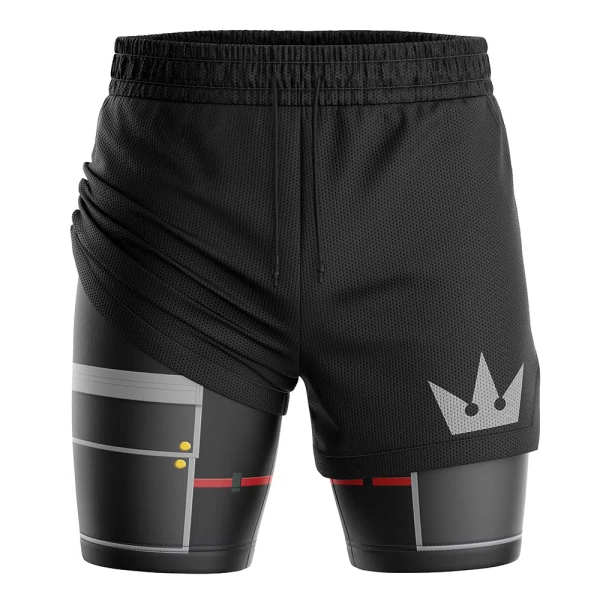 Sora Kingdom Hearts 2-in-1 Performance Shorts