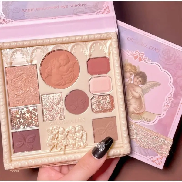 Angelic Cherub Inspired Make-Up Palettes for a Luxurious Vanity Display