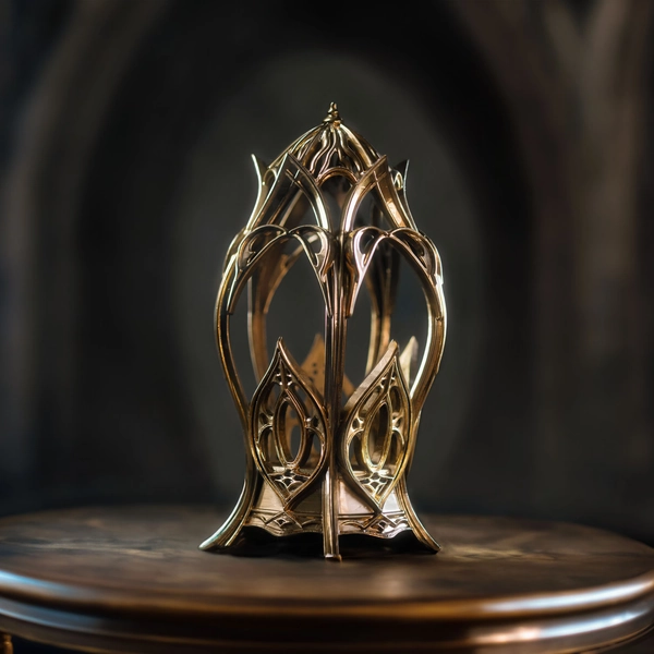 Laurelin Elven Lantern - Lord of the Rings-Inspired Lamp