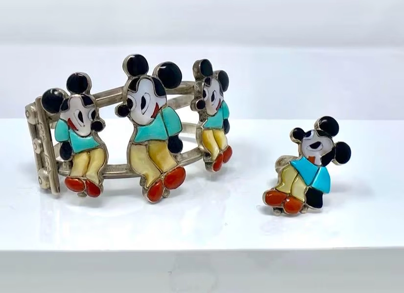 Zuni Toon Mickey Mouse Ring