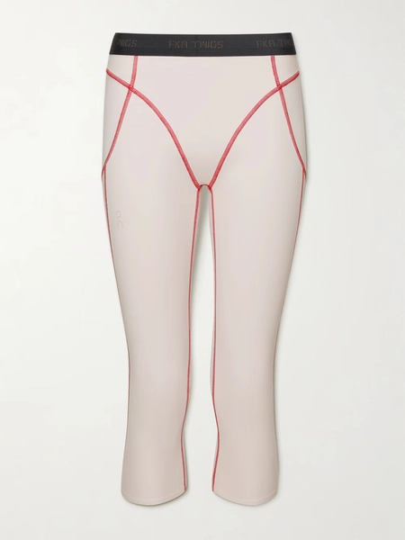 + FKA twigs Studio stretch recycled-jersey leggings - lilac - x small