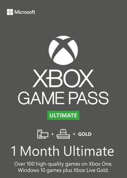 Xbox Game Pass Ultimate – 1 Month Subscription