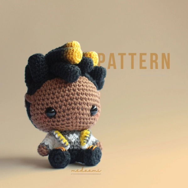 PDF PATTERN |  Fire Agent Amigurumi