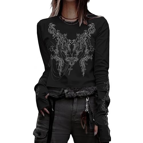 Gothic Long Sleeve Top