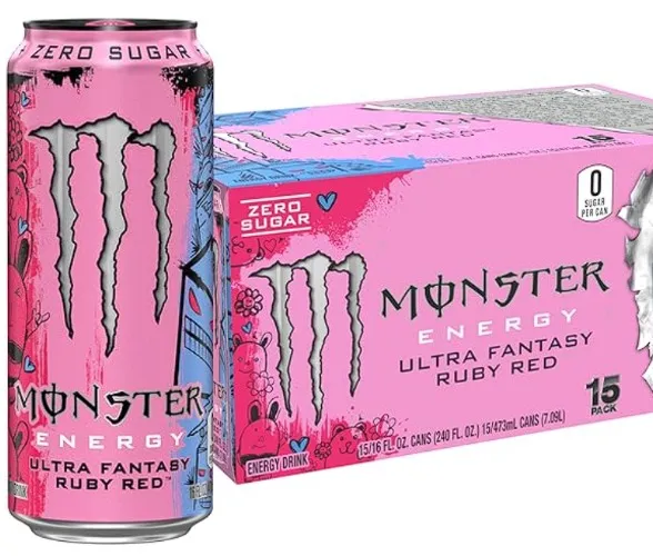 Monster Zero Sugar - Ruby Red (10 pack)