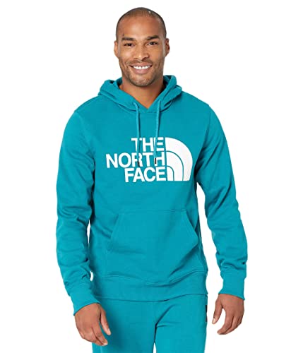 THE NORTH FACE Men's Half Dome Pullover Hoodie (Standard and Big Size) - Medium - Harbor Blue/Tnf White