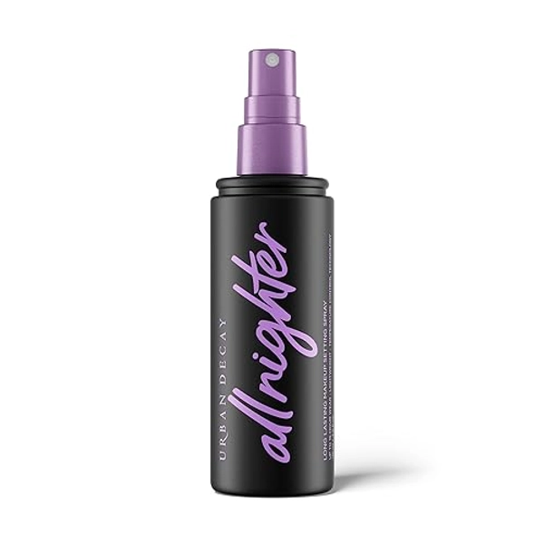 Urban Decay All Nighter Waterproof Makeup Setting Spray for Face, Long-lasting, Award-winning Finishing Spray for Smudge-proof & Transfer-resistant Makeup, 16 HR Wear, Oil-free, Natural Finish, Vegan