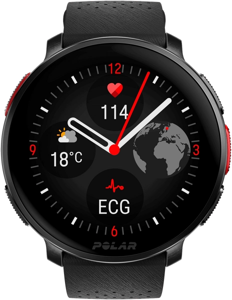 Polar Vantage V3 Premium-urheilukello Musta S-L