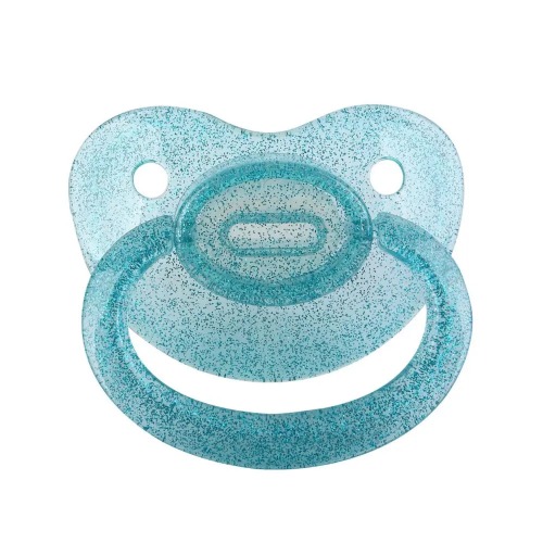 Teal Blue Adult Pacifier Made from BPA-Free Rubber