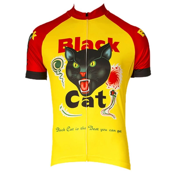 Black Cat Cycling Jersey