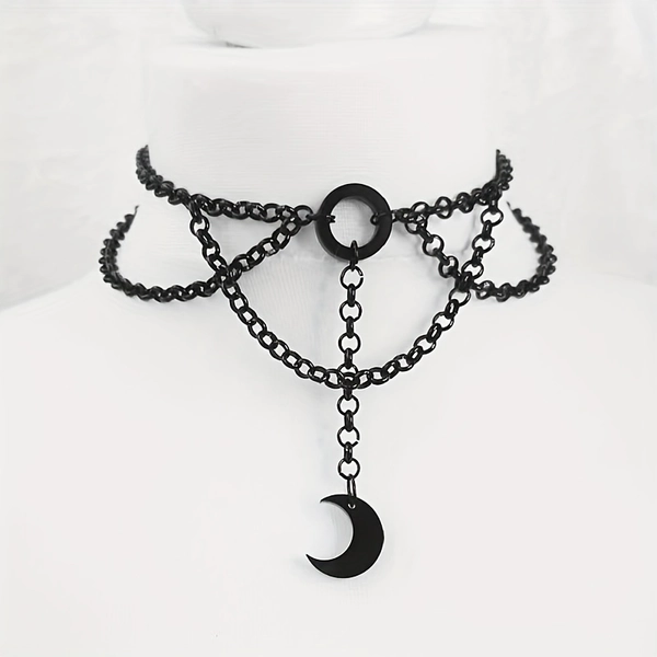 adjustable gothic choker necklace 