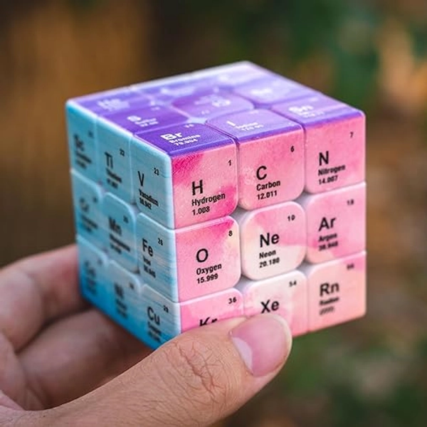 Cuberspeed Periodic Table 3x3 Speed Cube Puzzle Magic Cube 3x3x3 Puzzle