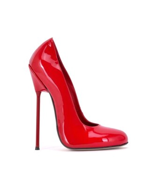 Sanctum  Sanctum Shoes VALENTINA RED SHINY ROUND NOSED PUMPS