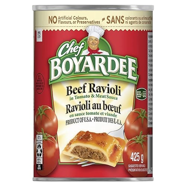 Chef Boyardee Beef Ravioli, 425 grams (Pack of 24)