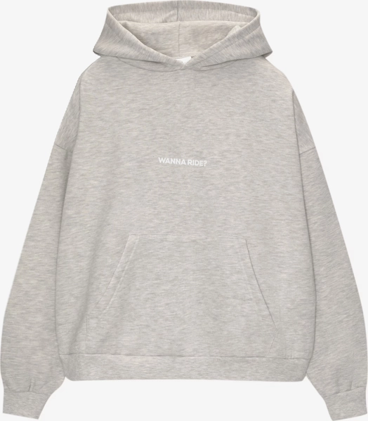 Mikina (šedý melír, XS)