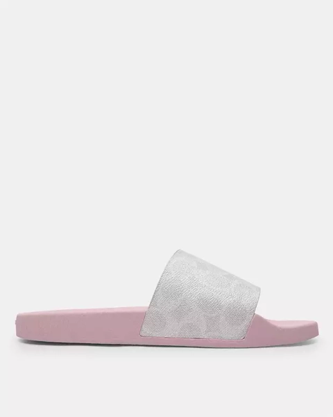 Carnation/Chalk Udele Sport Slide In Signature Canvas