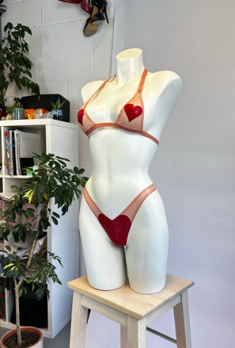 Teeny Heart Bikini Set | L / UK14 / US10