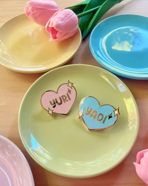 YAOI / YURI Enamel Pins