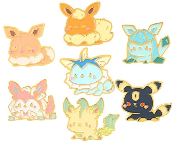 Enamel Pin Set Creative Lovely Brooch Pins Enamel Lapel Pin Lettering Pins Lapel Badge