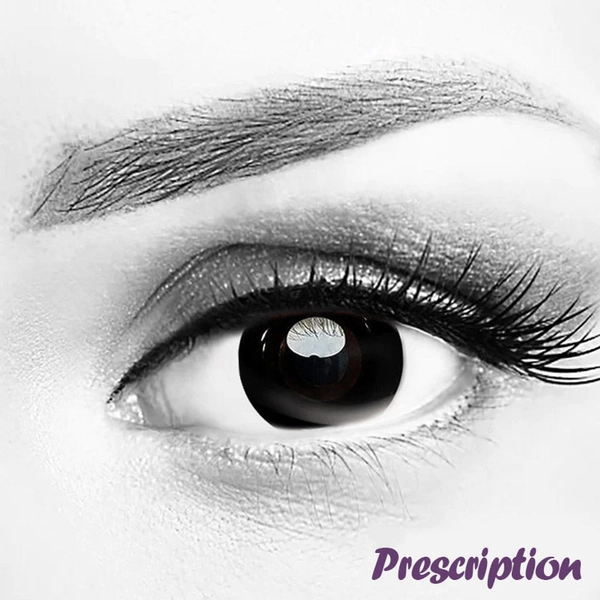Black Out Classic Costume Contacts (Rx)