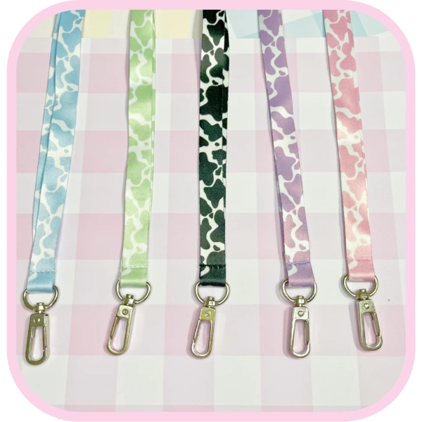 fruit cow lanyards