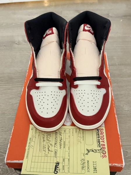 Nike Air Jordan 1 Retro High OG 'Chicago Lost & Found' DZ5485-612 Men Size 9.5
