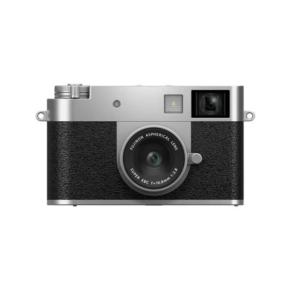 FUJIFILM X half Premium Compact Camera with 2-in-1 Creative Mode and 26 Creative Filters (Silver)