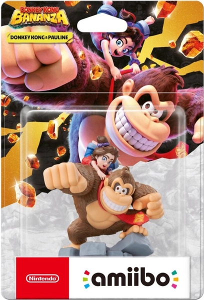 Amiibo Donkey Kong & Pauline - Donkey Kong Bananza