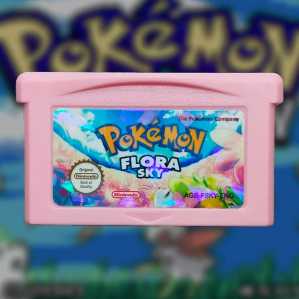 Pokemon Flora Sky Version - Cartridge