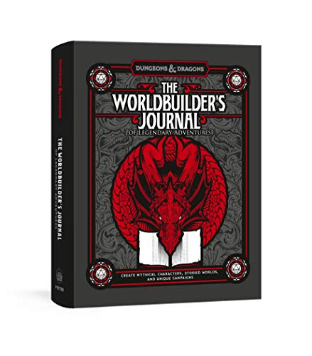 The Worldbuilder's Journal of Legendary Adventures (Dungeons & Dragons): 365 Questions to Help You Create Mythical Characters, Storied Worlds, and Unique Campaigns