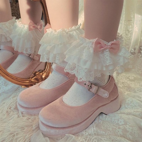 Fairy Ruffled Socks